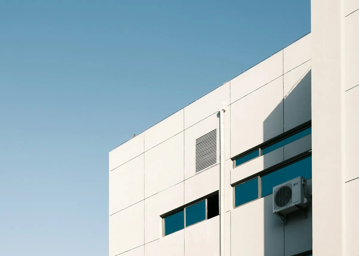 Modern building exterior in Dubai